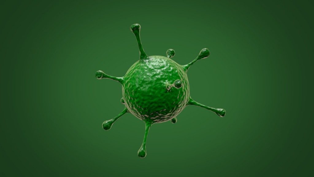 Lowpoly Virus preview image 1